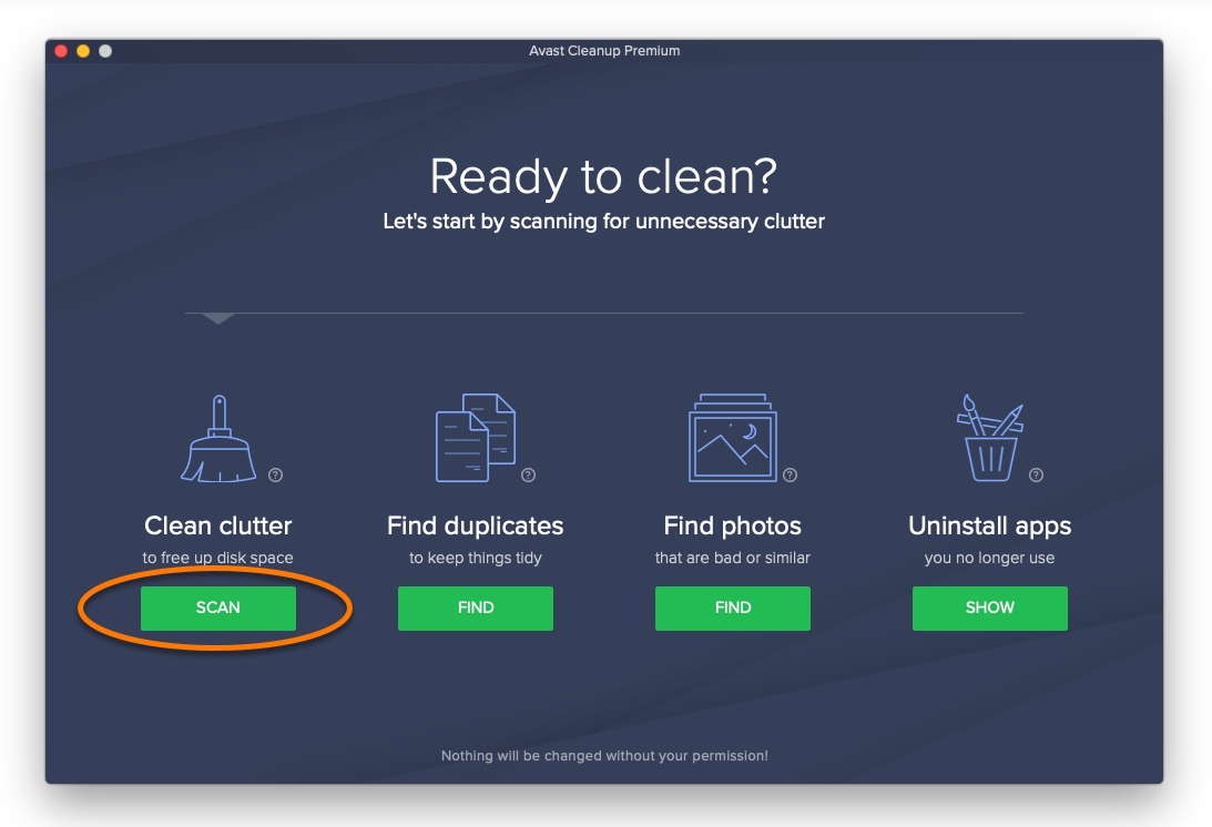 avast programs cleanup for mac